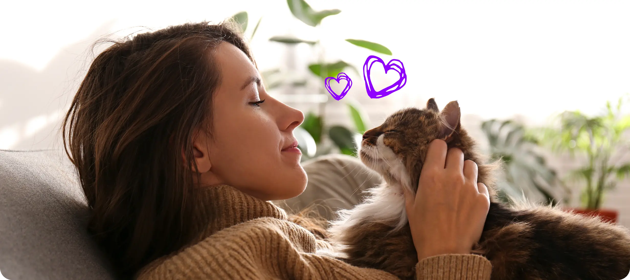 Ragazza con gatto